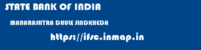 STATE BANK OF INDIA  MAHARASHTRA DHULE SINDKHEDA   ifsc code